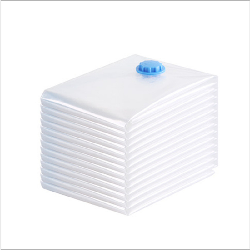 Vakuumska vreća za odjeću i prekrivač, prozirna, usisni tip, s pumpom, model C0012, materijal PA + PE