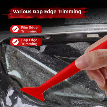 Päťdielna súprava nástrojov na aplikáciu automobilového filmu, ručný nástroj na aplikáciu filmu, plastové telo