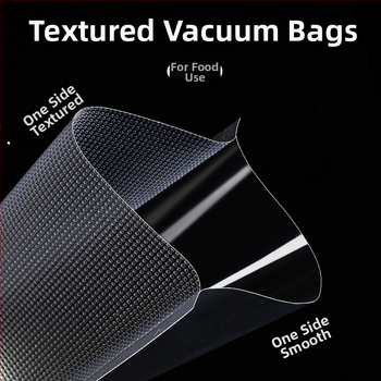 Nailoninė vakuuminė pakuotė šviežumo išsaugojimui, mikrobangų saugi, -60°C iki 100°C, sterilizacija, antibakterinis