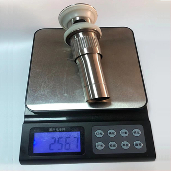 Lilong LL-15003 nerezová oceľ, jednopolový univerzálny flip-drain pre keramickú umývadlo – materiál 304, hmotnosť 256, moderný jednoduchý štýl