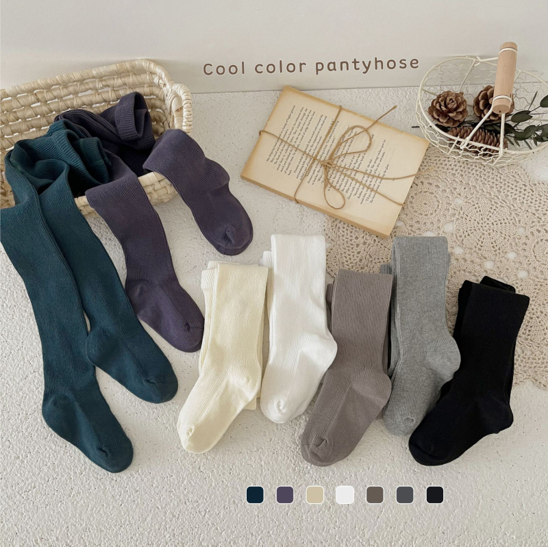 Laste puuvillased sukkpüksid vertikaalsete triipudega, Korea stiilis, 80% puuvill, hingavad, nähtamatud