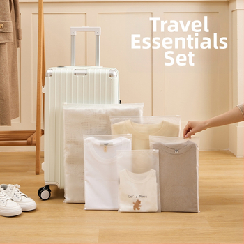 Manjelli Cestovná taška na skladovanie spodnej bielizne a oblečenia pre bábätká - vodotesná, uzatvárateľný organizér, PE materiál, balenie 100 kusov