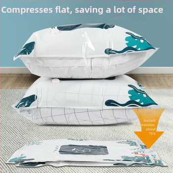 KNOWME Extra Large vakuové skladovacie vrecúška – PA/PE materiál, sací typ, 150 kusov v balení