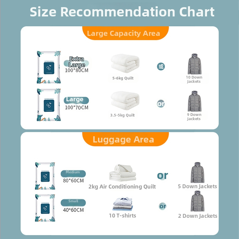 KNOWME Extra Large vakuové skladovacie vrecúška – PA/PE materiál, sací typ, 150 kusov v balení