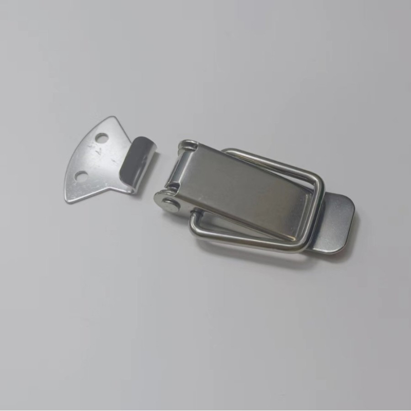 A01 nikkelezett vas zár kampóval a szerszámdobozhoz