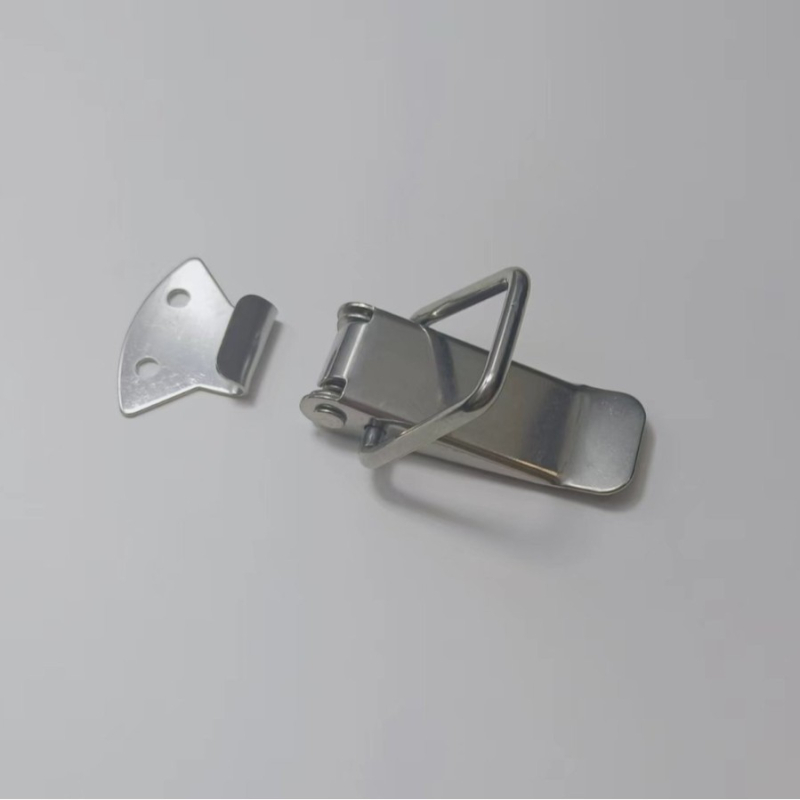 A01 nikkelezett vas zár kampóval a szerszámdobozhoz