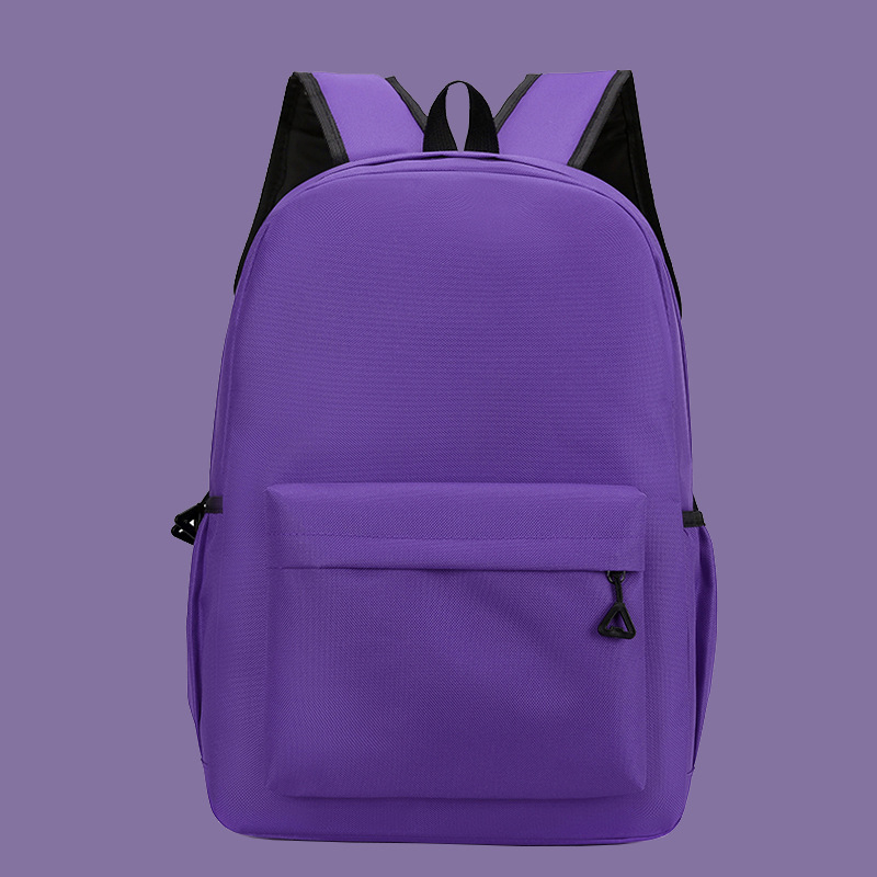 Учебна раница с персонализирано лого, Oxford плат, дишаща и износоустойчива, улесняваща носенето, градски минималистичен стил, извити презрамки