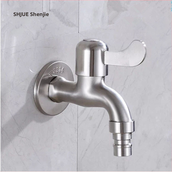 Prívod pre práčku z nehrdzavejúcej ocele 304, model 304-5, nástenná inštalácia, jednoručné ovládanie, povrchová úprava: drôtový ťah