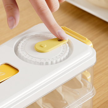 Κουτί αποθήκευσης γευμάτων για το ψυγείο, πολυεπίπεδη ορθογώνια κατασκευή με στενές ακμές, πλαστικό κατάλληλο για τρόφιμα; απλό στυλ; χωρίς ιδιωτική μάρκα