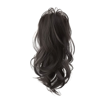 Paruka s konjskim repom, vodopádový dizajn, vysoká koruna, syntetické vlasy odolné voči teplu, nie je vhodná na farbenie ani žehlenie