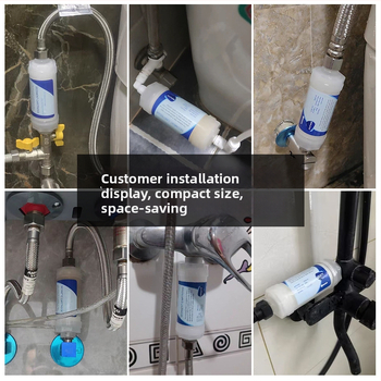 Filtr prvku Briette pre vodný čistič – PP bavlna; určený pre toaletu, práčku, sprchu a ohrievač vody; odstraňuje hrdzu a sediment