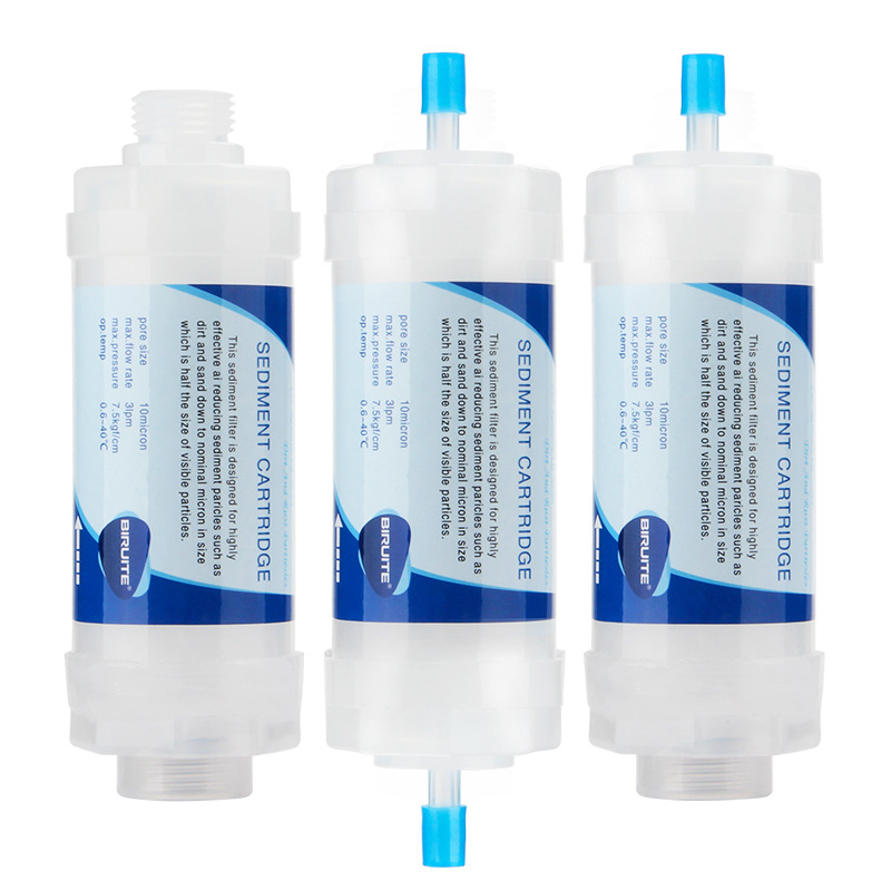 Filtr prvku Briette pre vodný čistič – PP bavlna; určený pre toaletu, práčku, sprchu a ohrievač vody; odstraňuje hrdzu a sediment