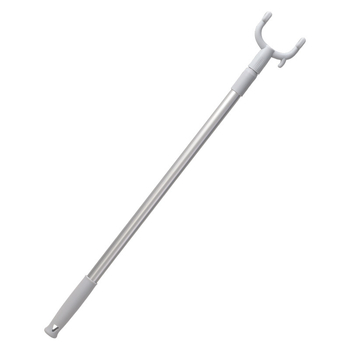 Teleskopická vidlica na oblečenie pre domáce použitie — sušiaca tyč z PP a vesmírneho hliníka, na balkón