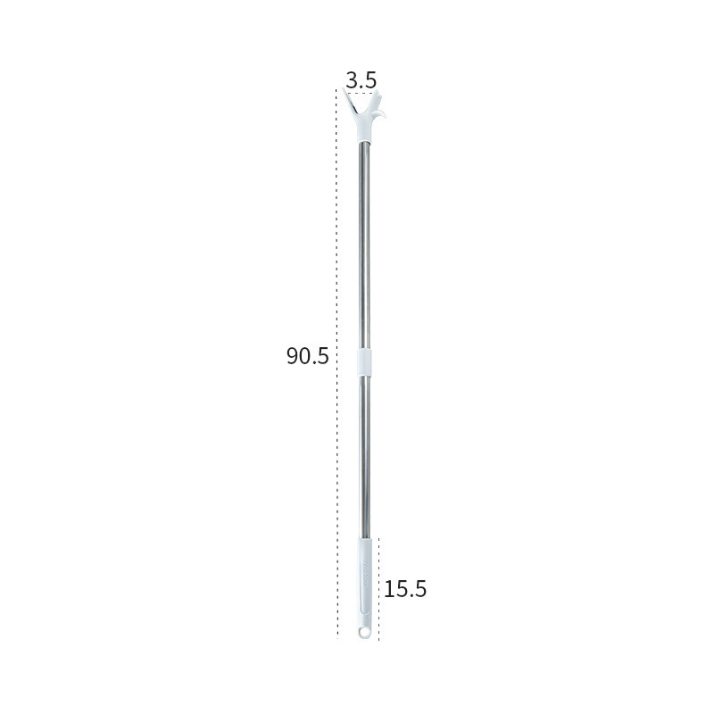 Rozťahovacia veža na sušenie odevov na balkón – plastová, značka Changshu, moderný minimalistický štýl, uvedené na trh v roku 2025