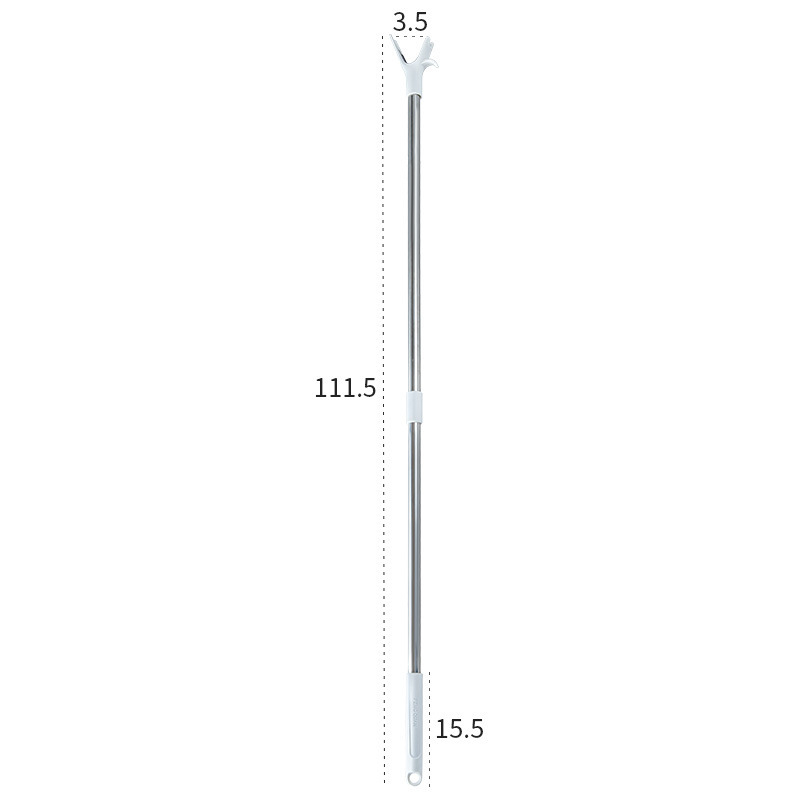 Rozťahovacia veža na sušenie odevov na balkón – plastová, značka Changshu, moderný minimalistický štýl, uvedené na trh v roku 2025