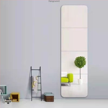 Sieninis drabužių veidrodis, paprastas ir šiuolaikiškas stilius, prekinis ženklas Powerful merchant