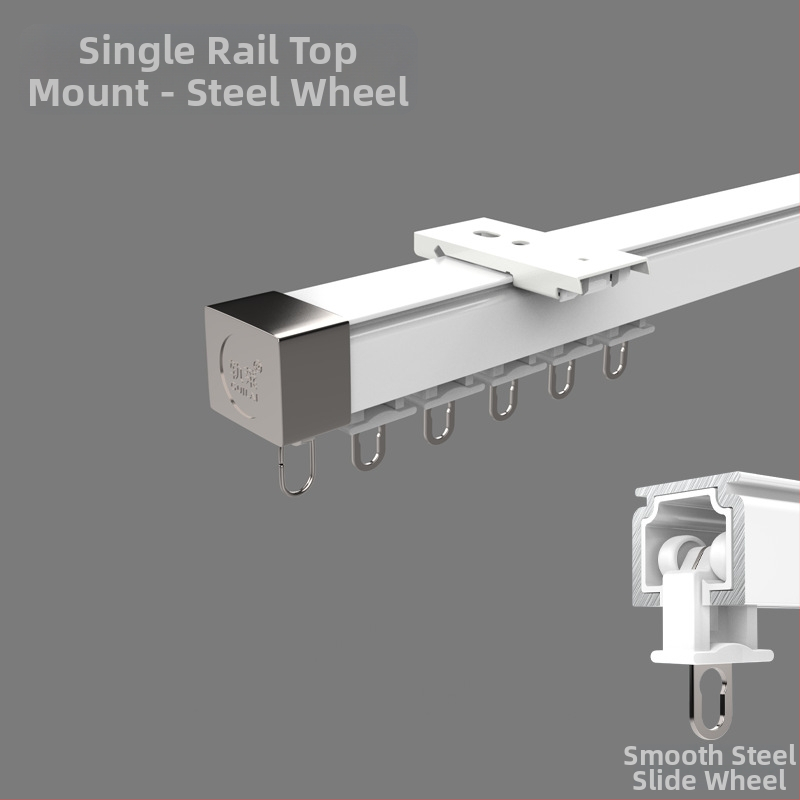 Tiha šina za zavjese - Mu yao; materijal: aluminijska legura; stil: modernna jednostavnost