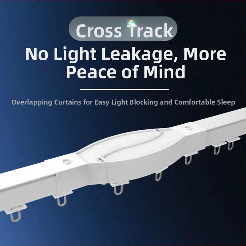 Tiha šina za zavjese - Mu yao; materijal: aluminijska legura; stil: modernna jednostavnost