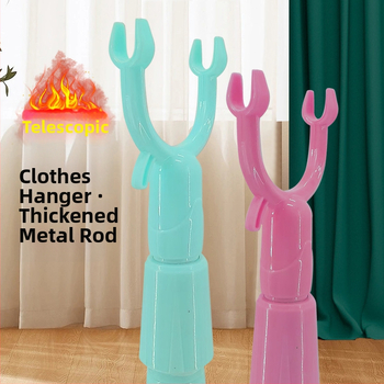 Rozťahovacia tyč na sušenie oblečenia z nehrdzavejúcej ocele pre balkón – kov, použitie: balkón, moderný minimalistický štýl