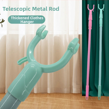 Rozťahovacia tyč na sušenie oblečenia z nehrdzavejúcej ocele pre balkón – kov, použitie: balkón, moderný minimalistický štýl