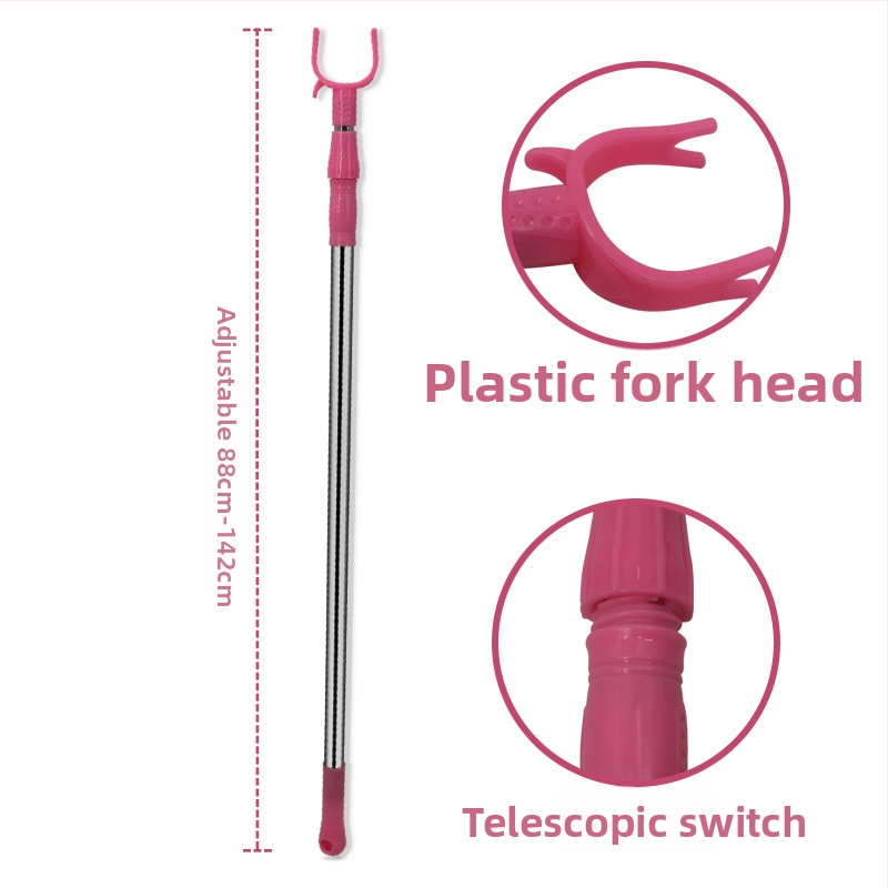 Rozťahovacia tyč na sušenie oblečenia z nehrdzavejúcej ocele pre balkón – kov, použitie: balkón, moderný minimalistický štýl