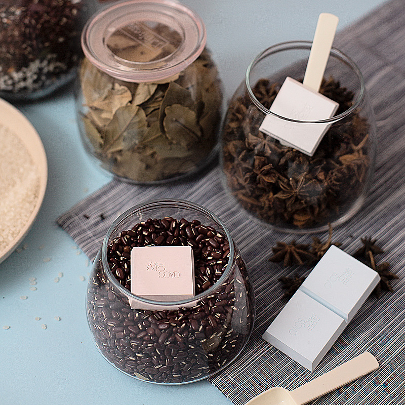 Sovoh diatomito desikantas namų naudojimui, sugeria drėgmę, drėgmės kontrolė, 100 g, pakuotė 100 vnt., maišelyje, plokščia padėtis