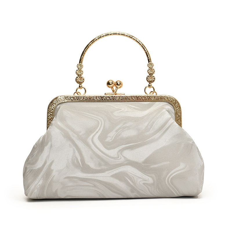 PU školjkasta torbica s klips otvorom, poliester podstava, džep za telefon, jedna naramenica, ulični stil