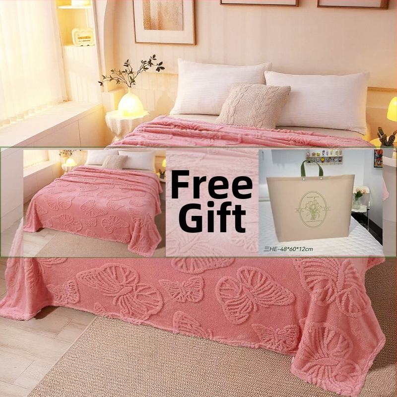 Flanelová deka s hrubším teplom, jacquardová väzba, na celoročné použitie