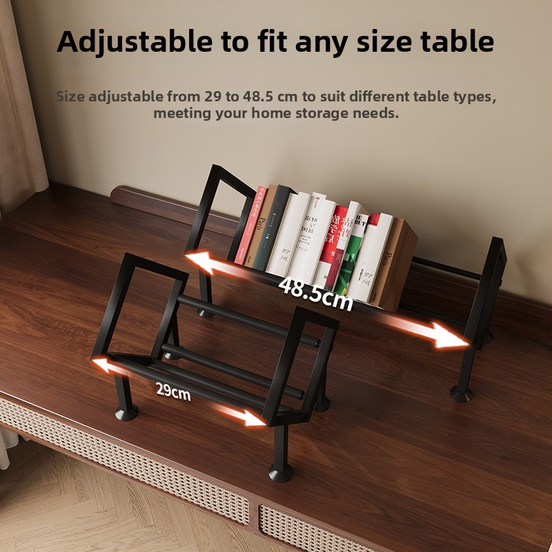 Datora grāmatu plaukts ar regulējamu nodalījumu, nodalījums vienas līnijas formā, modelis W760, dzelzs konstrukcija, vienkāršs un mūsdienīgs stils