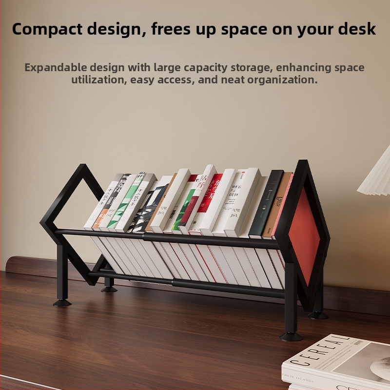 Datora grāmatu plaukts ar regulējamu nodalījumu, nodalījums vienas līnijas formā, modelis W760, dzelzs konstrukcija, vienkāršs un mūsdienīgs stils