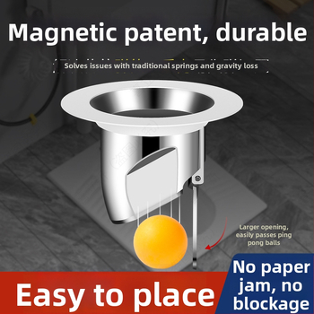 Kvapų blokavimo įrenginys squat tipo tualetui – ABS medžiaga, be vandens bakelio, be vandens barjero, be sifono, modernus paprastas stilius