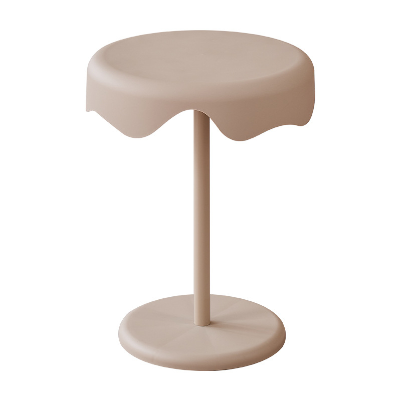 Странична масичка модел 112 — пластмаса с висока якост, сглобена, модерен минималистичен стил, подходяща за хол, спалня, кабинет, офис, марка Vickers Blue