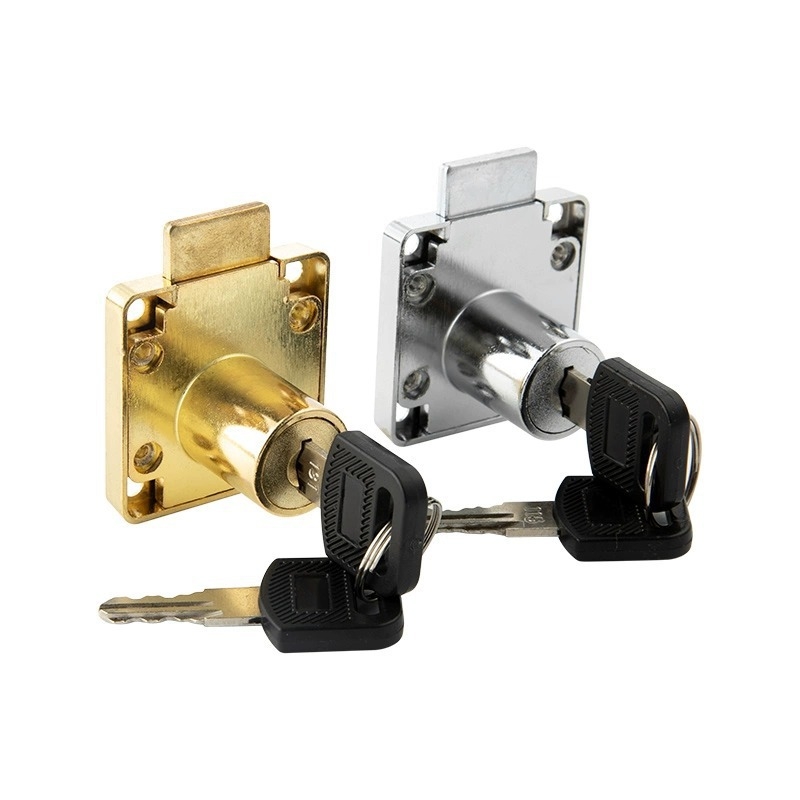 Κρυφός μηχανισμός κλειδώματος για ντουλάπες και συρτάρια — εγκατάσταση χωρίς διάτρηση, υλικό κράμα, σετ δύο τεμαχίων, για πόρτες ντουλαπιών