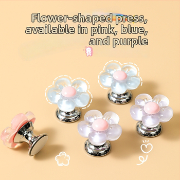 Tualeti loputusnupp – lilledisain, kaasaegne minimalistlik stiil, CX bränd, universaalne veetanki lüliti