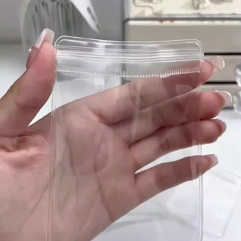 PVC прозрачно самозалепваща се торбичка за бижута, антиоксидантна защита