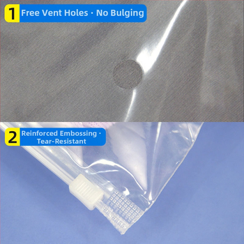 Matēta zip soma ar personalizētu izdruku – pārredama PE iepakojuma soma ar pašuzvēršanu, zeķēm un pārtikai, jauns materiāls; dubultā biezums 12/14/16 mil