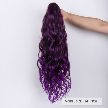 Poniju-talli parukas: pikka lokkis juuksed, juukseid kinnitav klips, kuumuskindlad kiud, sobib curlinguks või värvimiseks