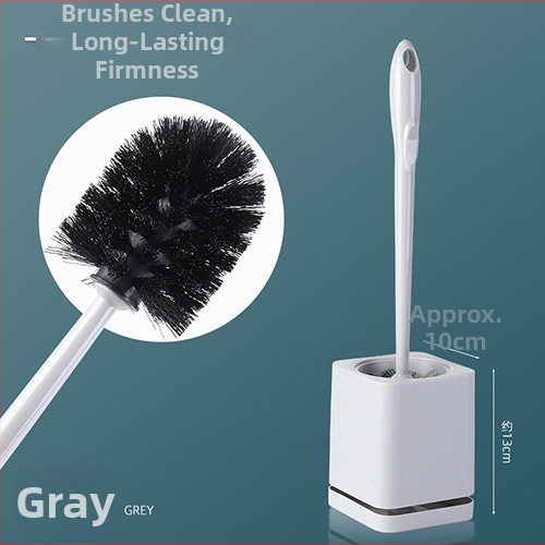 Tualeto šepetėlių rinkinys, sieninis montavimas be gręžimo, ilgas kotas, PP medžiaga