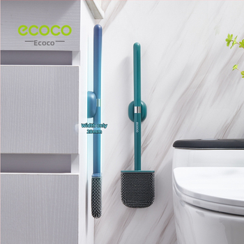 Toaletná kefa, nástenná montáž, bez mŕtvej zóny, plastová, 250 g, značka Ecoco/Yicoco