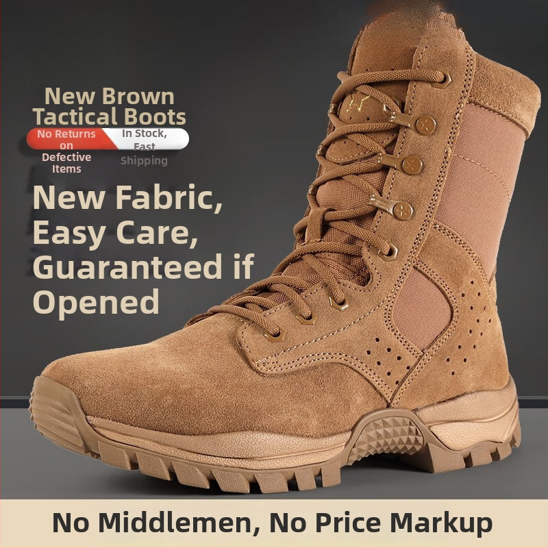 Kõrge varrega nailonist lahingujalats täiskasvanutele, unisex, välitingimustes taktikaline jalats