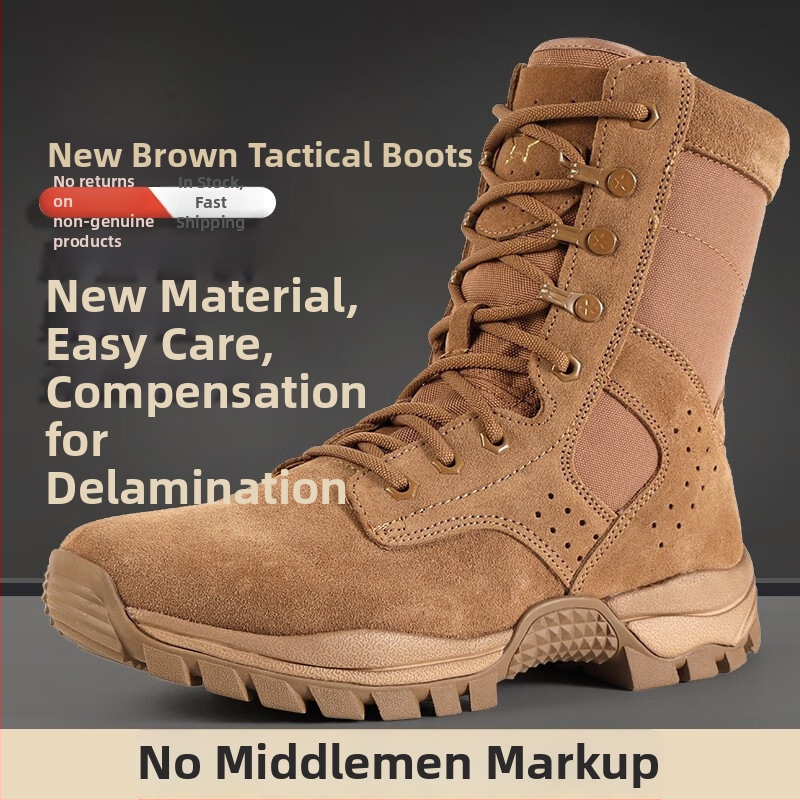 Aukštos viršutės nailoninės kovinės basutės suaugusiems, unisex, lauko taktinės avalynė