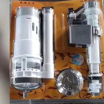 Tualeti paagi täitmise ventiilide komplekt – energiasäästlik, universaalne, seinale paigaldatav, vajutustüüpi, PP materjal, kaubamärk Long Whale