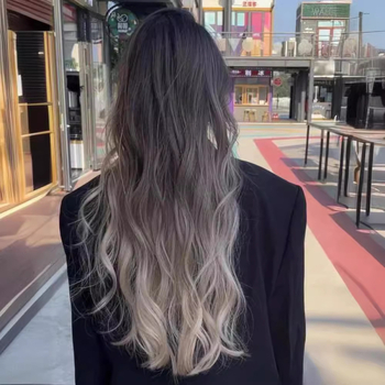 Jednodielne bezšvové predĺženie vlasov, vodno-vlnitý štýl, drôt s vysokou teplotou, zväčšenie objemu, ofina: rovná alebo šikmá