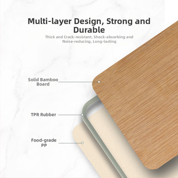 Doska na krájanie z bambusu, obojstranná, praktická, NetEase Strict Selection