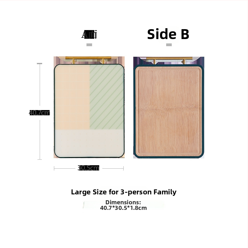 Doska na krájanie z bambusu, obojstranná, praktická, NetEase Strict Selection