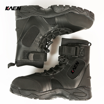 Tűzoltó vizes mentő bakancs - Bőr, Ütésvédelmi védelem, KAEN