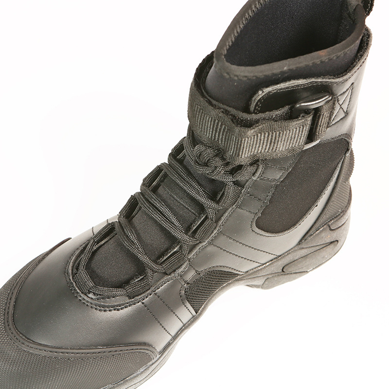 Tűzoltó vizes mentő bakancs - Bőr, Ütésvédelmi védelem, KAEN