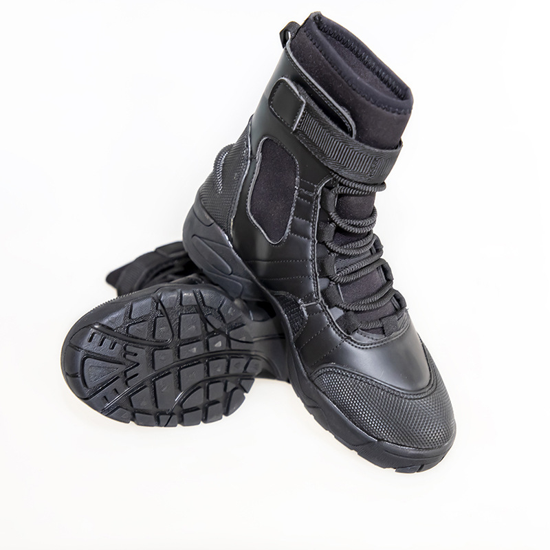 Tűzoltó vizes mentő bakancs - Bőr, Ütésvédelmi védelem, KAEN