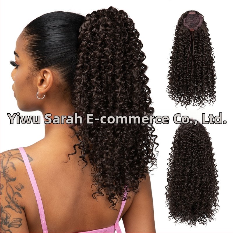 Parukas kõrge saba – naistele, sisemine võrgusilm nööriga, mudel P046, materjal: kuumuskindel kiud