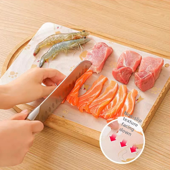 Jednorázová antibakteriálna protišmyková doska na krájanie potravín, PP/PE antibakteriálny masterbatch, prenosná, utookii